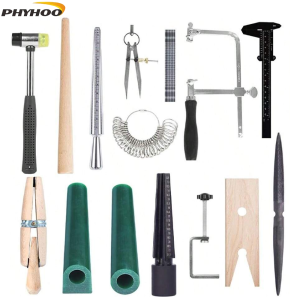 PHYHOO | PHYHOO Wax Ring Carving and Casting Set - Jewelry Ring Wax Tube Mold Making Saw Blade File Wax Tube Knife Hammer