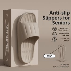 MONLEYTA | Anti-Slip Slippers For Elderly Women And Men Summer New Style Indoor Home Bathroom Bathing Anti-Slip Deodorant Flat Sandals