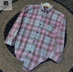 Kemeja Flanel Premium Lengan Panjang Pria Wanita Atasan Flannel
