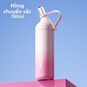 CHICU TOM | Cốc Giữ Nhiệt Có Ống Hút Di Động Cho Trẻ Em Đi Học