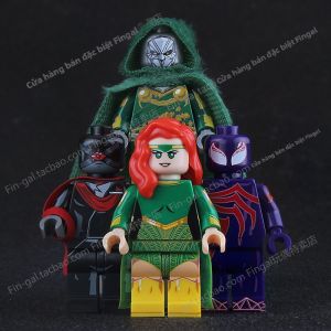 Hình Tượng Siêu Anh Hùng Destruction Doctor Cyclops Eye Jean Grey Hellfire Gala Dinner Khối Xây Dựng