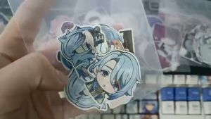 Genshin Impact - Set 10/15 Sticker Ayato / Kamisato Ayato hình dán trang trí game Genshin siêu đẹp chống nước chống xước