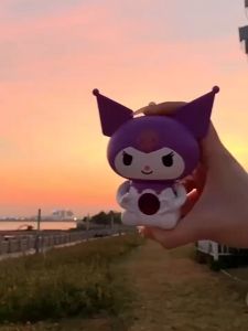 ตูน Cinnamoroll มีไฟเรืองแสง พวงกุญแจ พูดได้ ซินามอโรล 595 ตูนน้ำเกลือ ตูนรูปวิเคราะห์ ครูที่มีความรัก