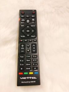 Remote điều khiển đầu thu truyền hình Viettel internet điều khiển tivi box Viettel – Tặng kèm pin
