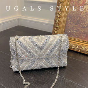 UGALS | Vintage Pearl Fashionable Elegant Clutch