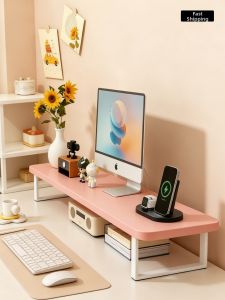 WUBUWEI | Monitor Elevating Storage Shelf