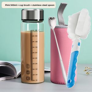 gumahus | Temperature Measuring Graduated Glass Cup 500ml