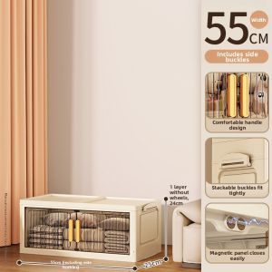 ZHUOLESHI | No-Installation Foldable Multi-Layer Storage Cabinet