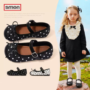 SOUMON | Polka Dot Bow New Mary Jane Shoes
