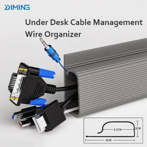 Under Desk Cable Management Wire Organizer Tray Table Cable Manager Rack Computer Cord Storage Holder Socket Hanger