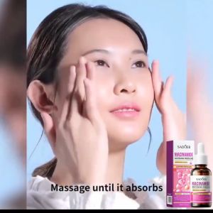 Vitamin C Whitening Serum 30ml Niacinamide Jerawat dan Bekas Luka Hitam Whitening Brightening Glow Deep Serum For 烟酰胺美白祛斑霜