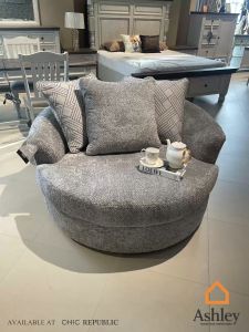 Ashley โซฟาหมุนได้ 1 ที่นั่ง รุ่น CASSELBURY 1 Seater Swivel Sofa