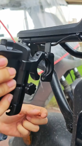 Outdoor Fishing Rod Carrier Holder Adjustable Vehicle Mount for Motorcycle Easy Carry Fishing Gear