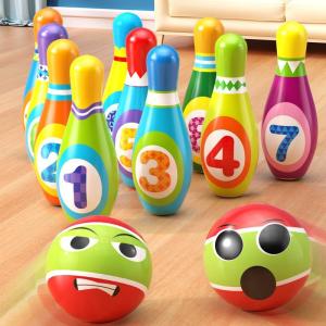 JOSEN LIGHTING | Bowling Toy Set for Children Indoor Ball Games