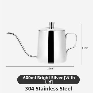 MONGDIO | Stainless Steel Long-Spout Hand Drip Coffee Pot