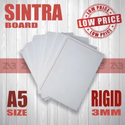 10pcs Sintra Board 3mm Rigid A4 / A5