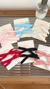 Set 2 kẹp tóc nơ dễ thương dành cho nữ