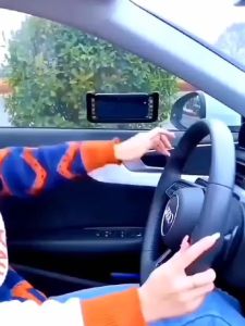 Car Net Organizer Tempat Taruh hp di Mobil Dinding Tembok Kamar/ Gadget Organizer / Kantong Jaring