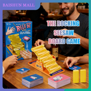 Tilt N Shout Rocking Seesaw Speedy Board Games for 2-8 People Logic Thinking Family Fun