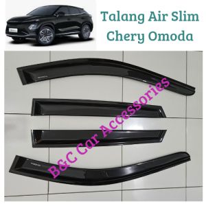 Talang air chery omoda slim/side visor super premium