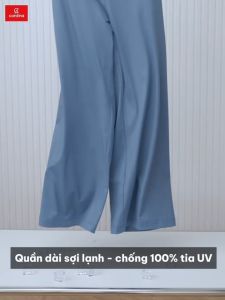 Quần chống nắng CARDINA chất liệu Ice text sợi lạnh chống tia UV 100% co giãn thoải mái tiện dụng 4QDT03