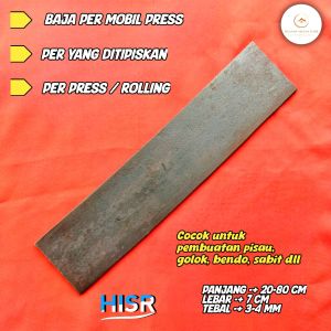 Baja per mobil / per press / per rolling bahan pembuatan bilah