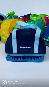 CnC Double Town Lunch Bag (zipper bunga es)// tas bekal