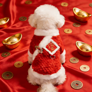 HELLOLEIBOO | Traditional Tang Suit for Small Dogs