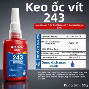 AILIGU | Keo Dán Chống Lỏng Không Khí Cho Khóa Vít và Kín Dây Kim Loại