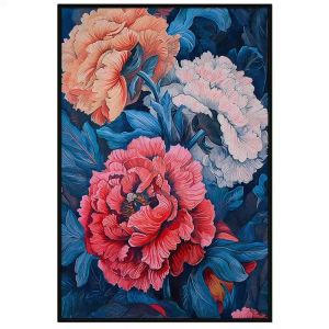 Tranh Hoa Cẩm Chướng. Tranh treo tường dán tường Canvas. CGI-255