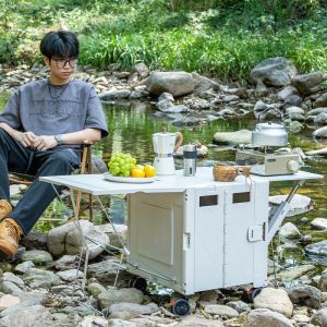 Giỏ Xách Du Lịch Có Thể Gấp Gọn Có Thể Ngồi Được Dùng Cho Mua Sắm Cắm Trại Leo Cầu Thang Nhẹ Có Bánh Xe Đa Năng