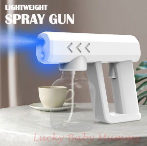 Rechargable Sanitizer Spray Disinfection Machine Nano Atomizer Blue Ray Disinfectant Spray Gun / Rainbow