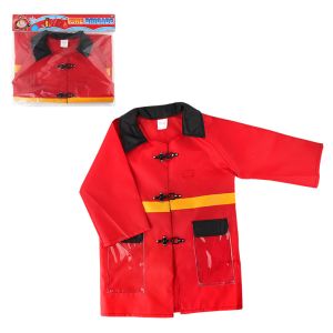 Kids Firefighter Costume for Kids Boy Cosplay Little Fireman Firemen Cosplay Vest Helmets Halloween Carnival Party Role Play