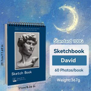 Spiral Bound Sketchbook Tear Off Paper Pad for Drawing Artist Sketch Book with Perforated Pages Back To School Art Supplies