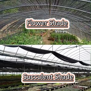 Sunshade Net Garden Shade Screen Net 50%/70% Shade Fabric2M Black/Green Mesh 50/100M Greenhouse Patio Chicken Screen