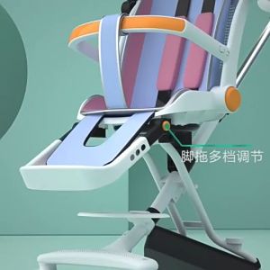 Baby stroller foldable portable station wagon bidirectional high landscape inclined umbrella baby stroller