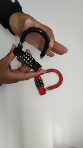 Khóa Số Chữ U 4 Số Chống Trộm Cao Cấp Không Chìa – Khóa Xe Máy Xe Đạp Cửa Cổng – Hợp Kim Chống Cắt - Lovely Gift 4U