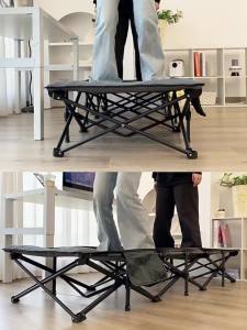 WUQIBAO | Portable Folding Bed with Steel Wire Reinforcement