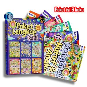 Buku Anak Lengkap 6 in 1 Untuk Tk dan Paud [Full Warna]