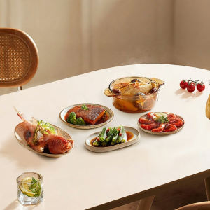 JIELEFAN | Waterproof Greaseproof Wash-free Leather Tablecloth