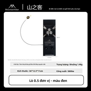 Mountainhiker | Bếp Gas Gấp Gọn MOUNTAINHIKER IGT 0.5UNT Với Chức Năng Đánh Lửa Một Chạm Công Suất Lửa Cao Chất Liệu Thép Không Gỉ Dùng Cho Cắm Trại Ngoài Trời