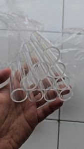 Rumah Udang Kristal Akrilik Transparan & Sarang Udang Lubang Persembunyian Ikan