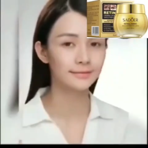 BOOM SADOER Erya Serum Mata Retinol Ganda Perawatan Pengencang Kolagen Anti Penuaan Dan Keriput Melembabkan Di Bawah Mata Untuk Kantong Bengkak Bintik Hitam Garis Halus Memperbaiki Mata 35Ml