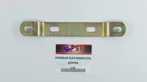 Dudukan Plat Nomer Depan Jupiter - Pangkon Bracket Breket Braket Pelat Nomor Nopol Bagian Depan