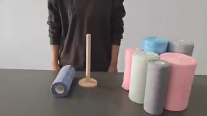 20Sheet/Roll Microfiber Towel Rolls Dish Rags Reusable Cleaning Wipe Household Kitchen Cloth