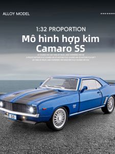 Xe Mô Hình Kim Loại Có Đèn & Âm Thanh Tỉ Lệ 1:32