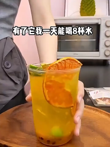 西柚青桔柠檬百香果茶 水果茶 冷泡茶 Kumquat lemon passion fruit tea green orange passion fruit slices small lime mixed tea bag flower tea(屿花堂)