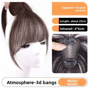 JUZITING | Hair Extension for Concealing Gray Hair with Natural Bangs