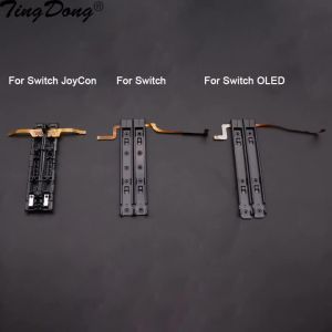 1Set For Switch/Switch OLED Console Slide Rail Railway Right Left Controller Slider Rail With Flex Cable for NS Joy-con