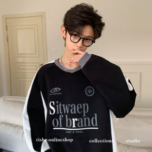 Spring Autumn Boys Hoodie Thin Cotton Polyester Blend Street Style Print Casual Long Sleeve Loose Fit Childrens Wear